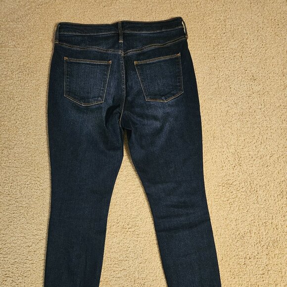 Universal Thread Dark Wash High Rise Skinny Jeans Women Size 10S - Picture 3 of 5